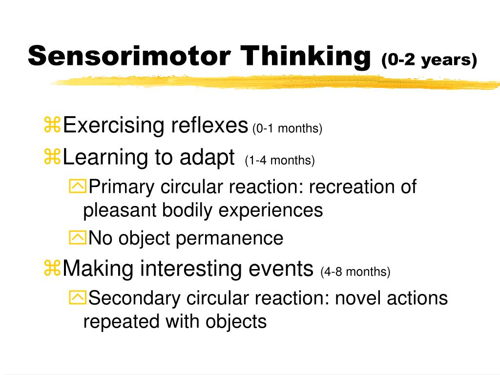 PPT Cognitive Development in Infancy and Early Childhood