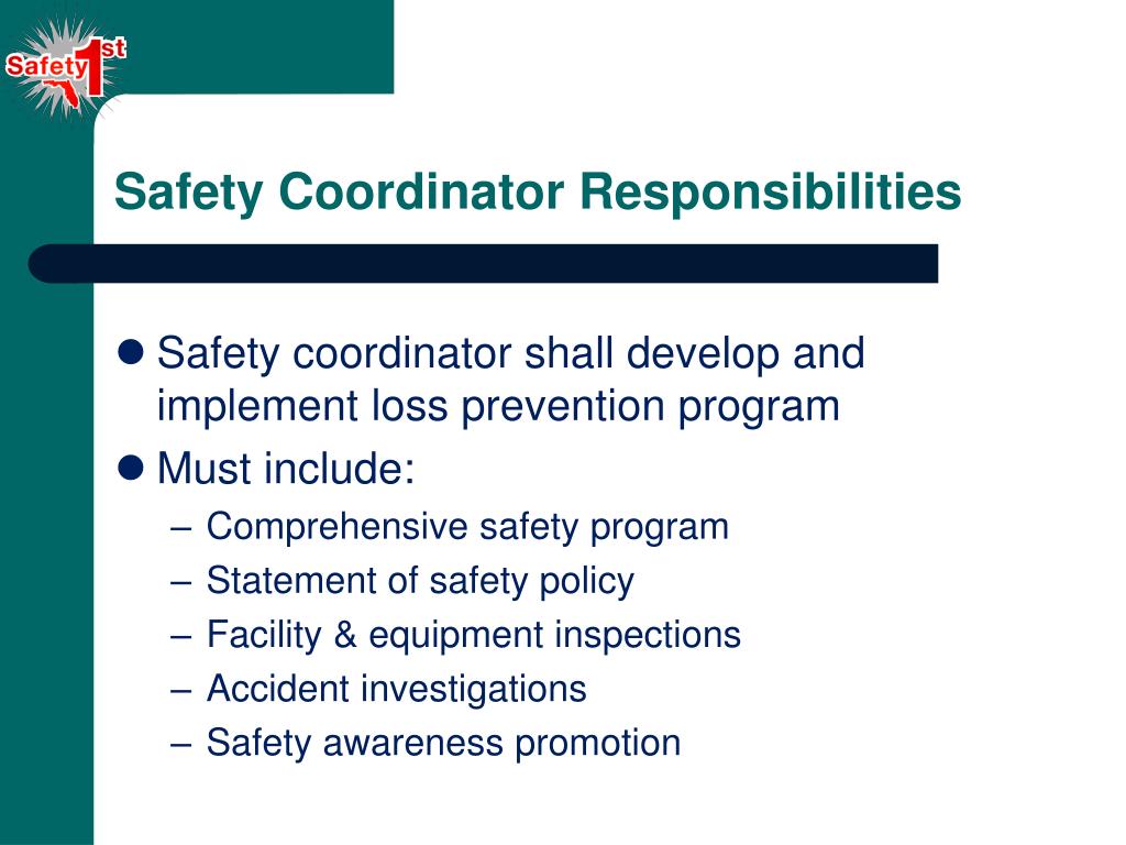 PPT - Safety Coordinator Training 101:The Basics PowerPoint Presentation - ID:2886180