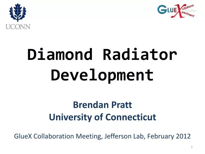 diamond radiator development n.
