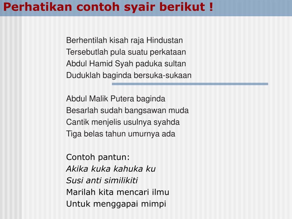 Unduh Gratis Gambar Ppt Mengidentifikasi Menganalisis Unsur Unsur Syair Powerpoint Terupdate oleh Cikimm.com
