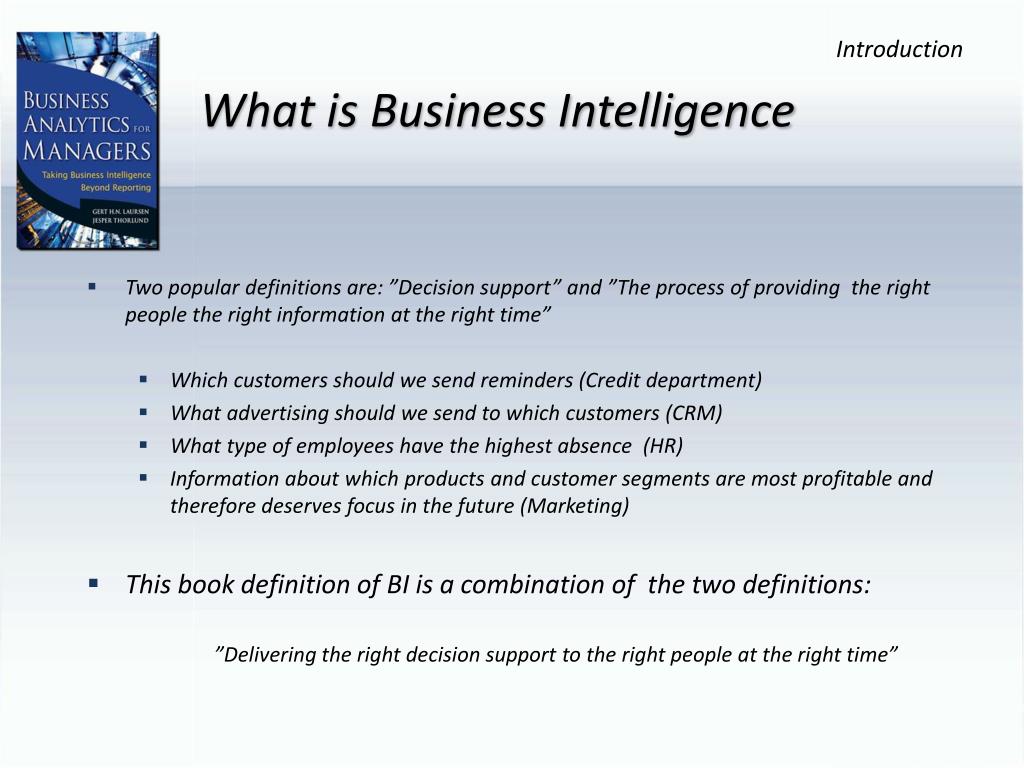 business intelligence definition providing business intelligence definition providing