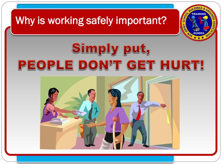 Ppt working safely powerpoint presentation id 2895104