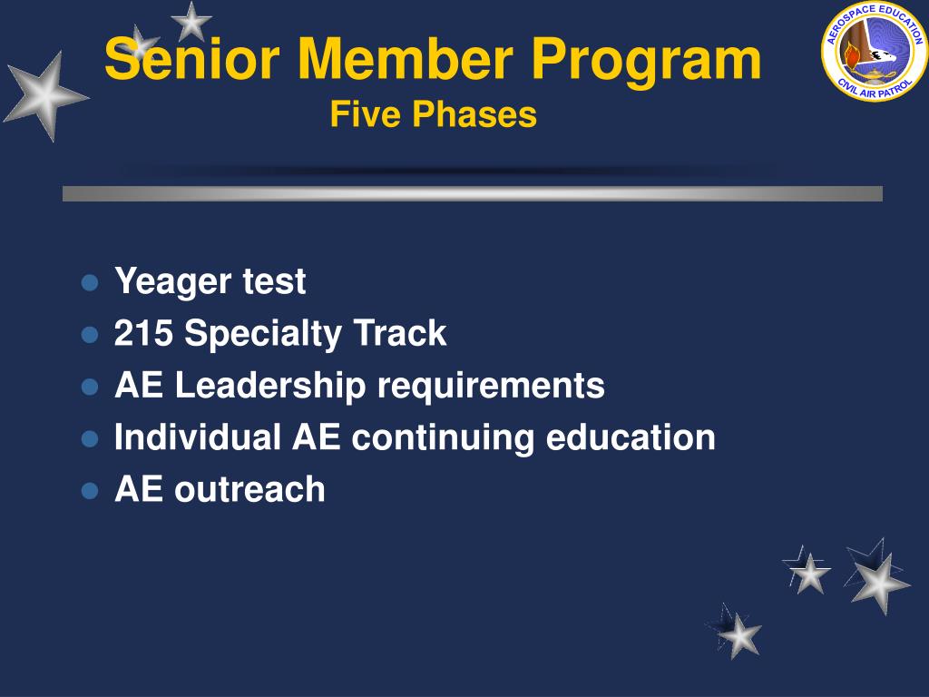 PPT - AEROSPACE EDUCATION IN CIVIL AIR PATROL PowerPoint Presentation ...