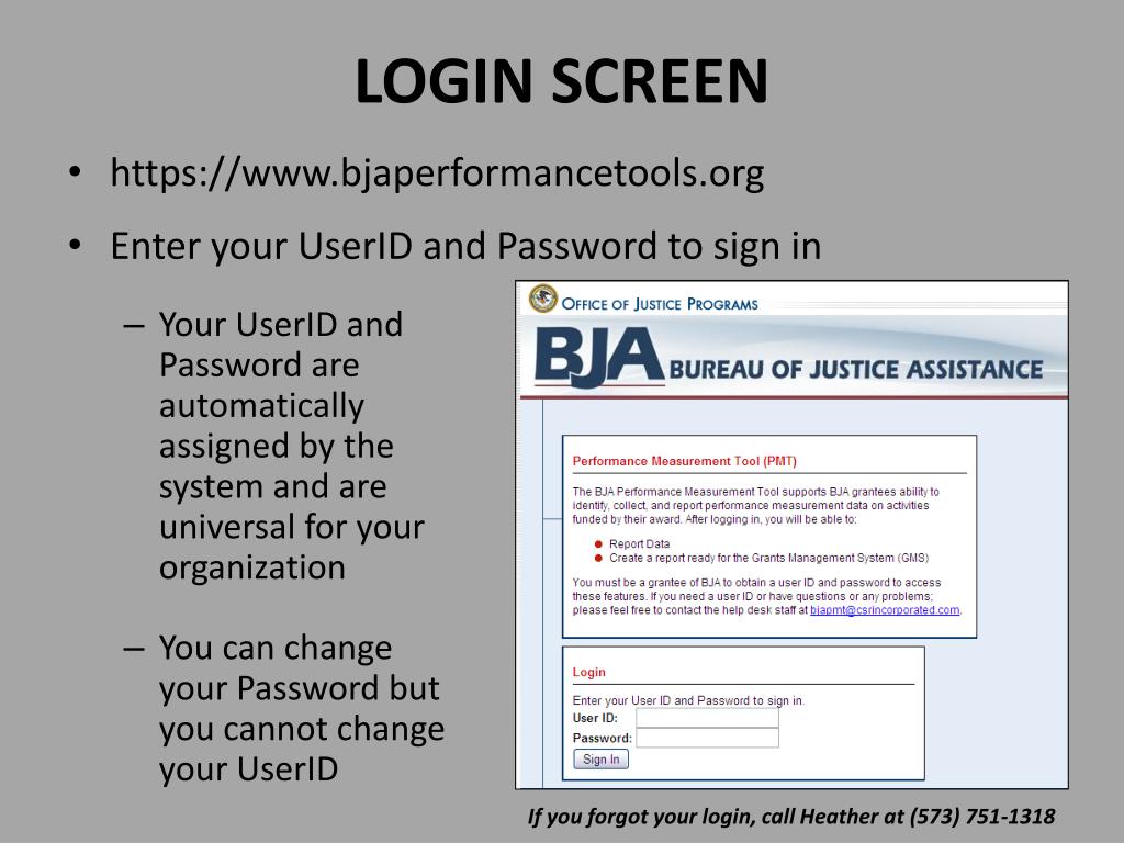 PPT - Enhancing Performance Measurement with BJA's PMT: New Metrics for ...