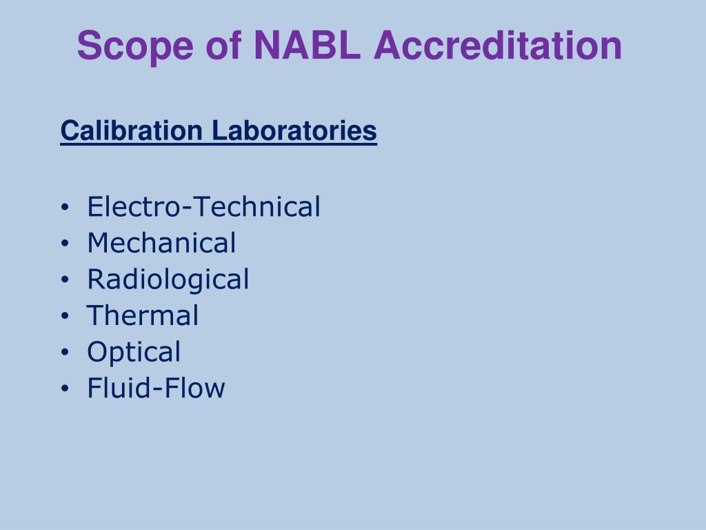 PPT - NABL ACCREDITATION PowerPoint Presentation, free download - ID:2898715