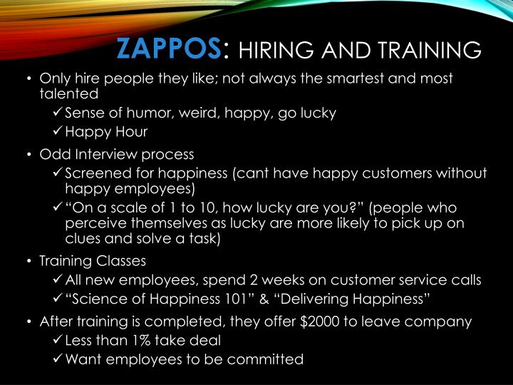 PPT Zappos PowerPoint Presentation ID2898782