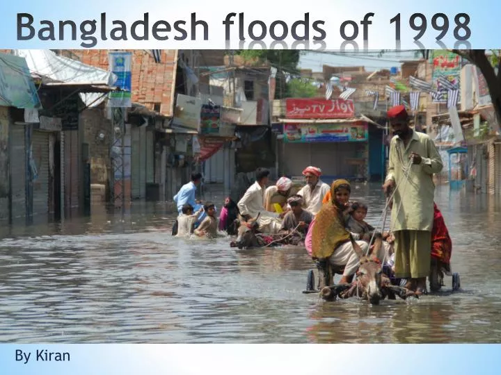 bangladesh flood 1998 case study