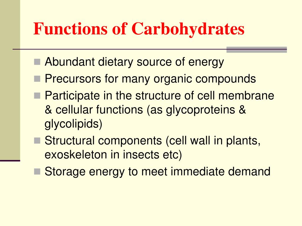 Ppt carbohydrates of physiological significance powerpoint 