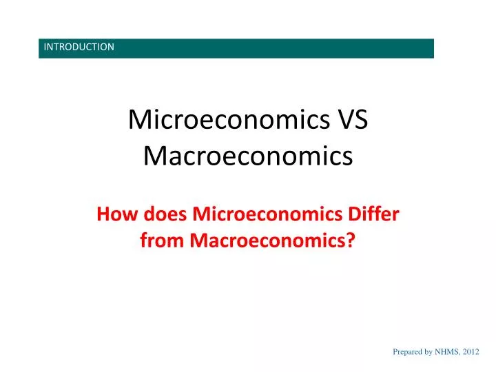 micro vs macro economics