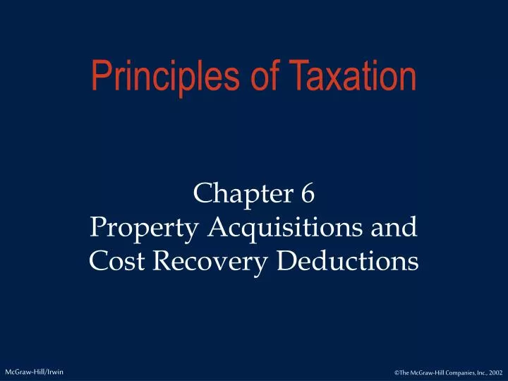 PPT Principles Of Taxation PowerPoint Presentation ID