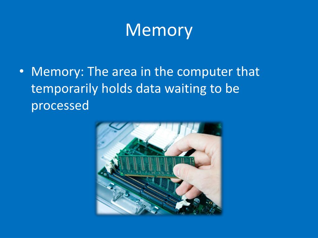 presentation on memory of computer