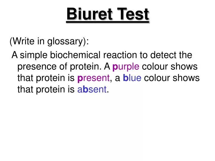biuret test reaction equation biuret test for protein lab report discussion