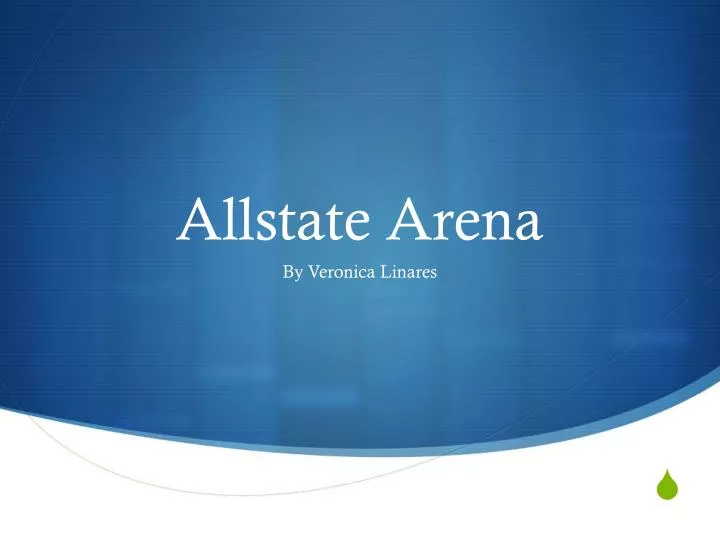 allstate arena n.