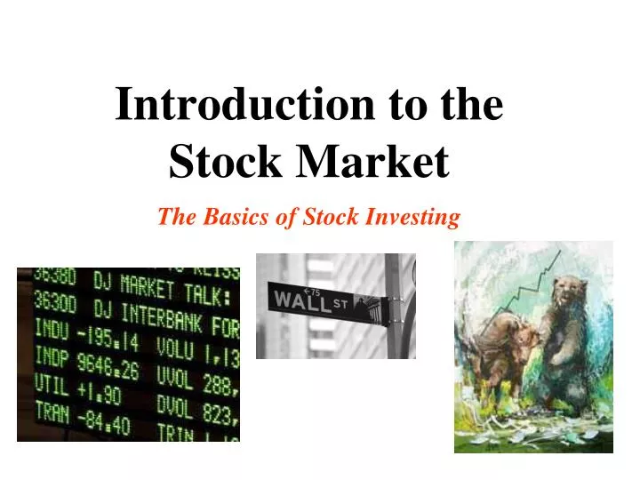 introduction to stock market essay