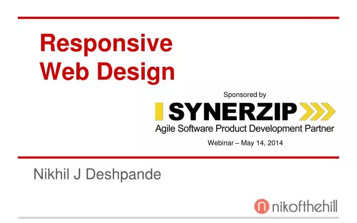 responsive web design n.