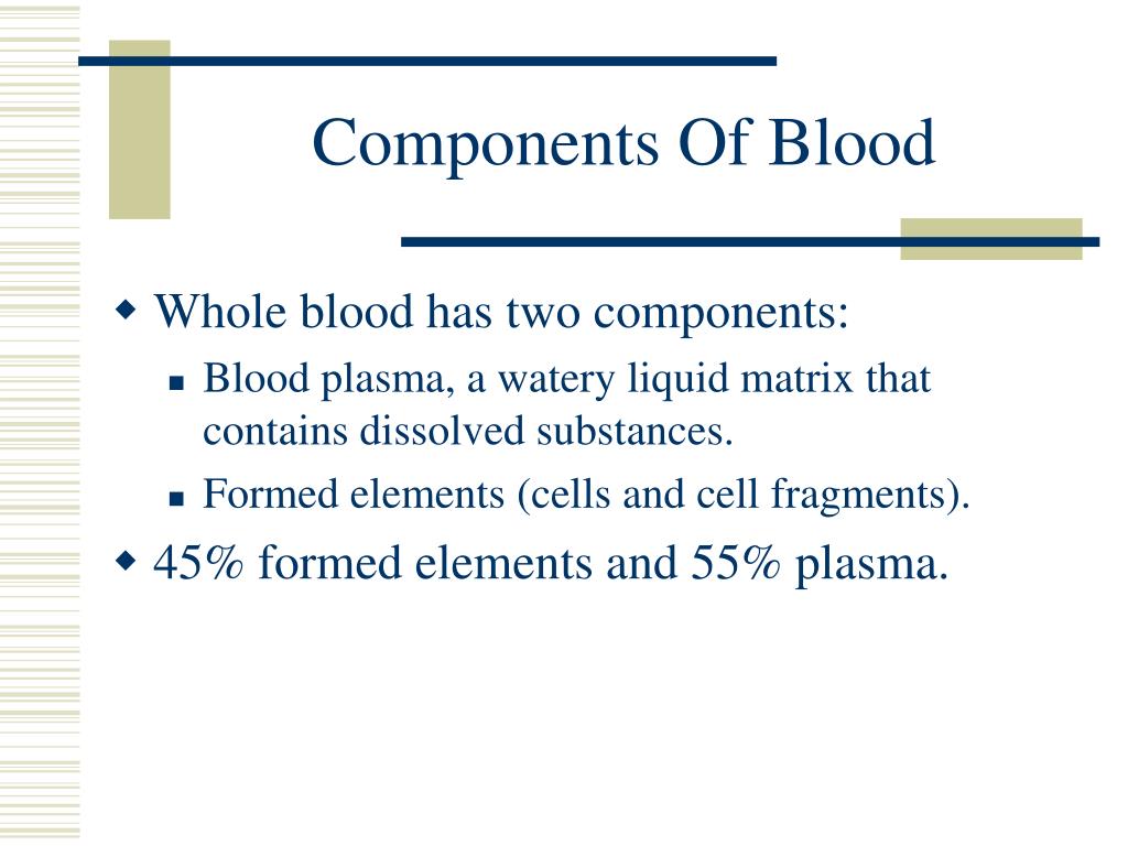 PPT - Cardiovascular System: The Blood PowerPoint Presentation, free ...