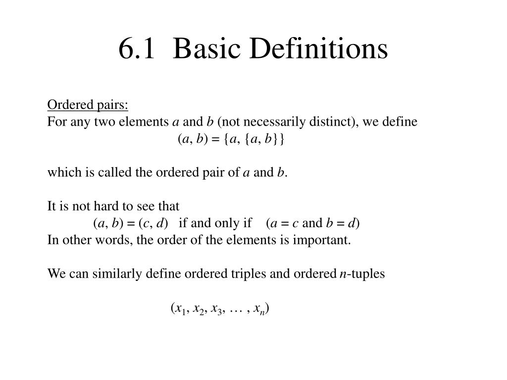 Ppt Chapter 6 Set Theory Powerpoint Presentation Free Download Id
