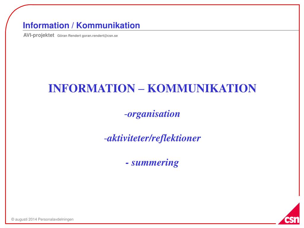 PPT - Information / Kommunikation PowerPoint Presentation, free download -  ID:2917109