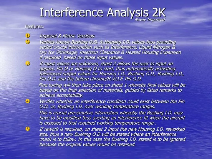PPT - Interference Analysis 2K PowerPoint Presentation, free download ...