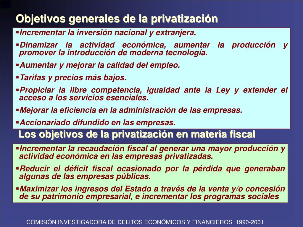 PPT - Balance del Proceso de Privatización en el Perú 1990-2000 ...