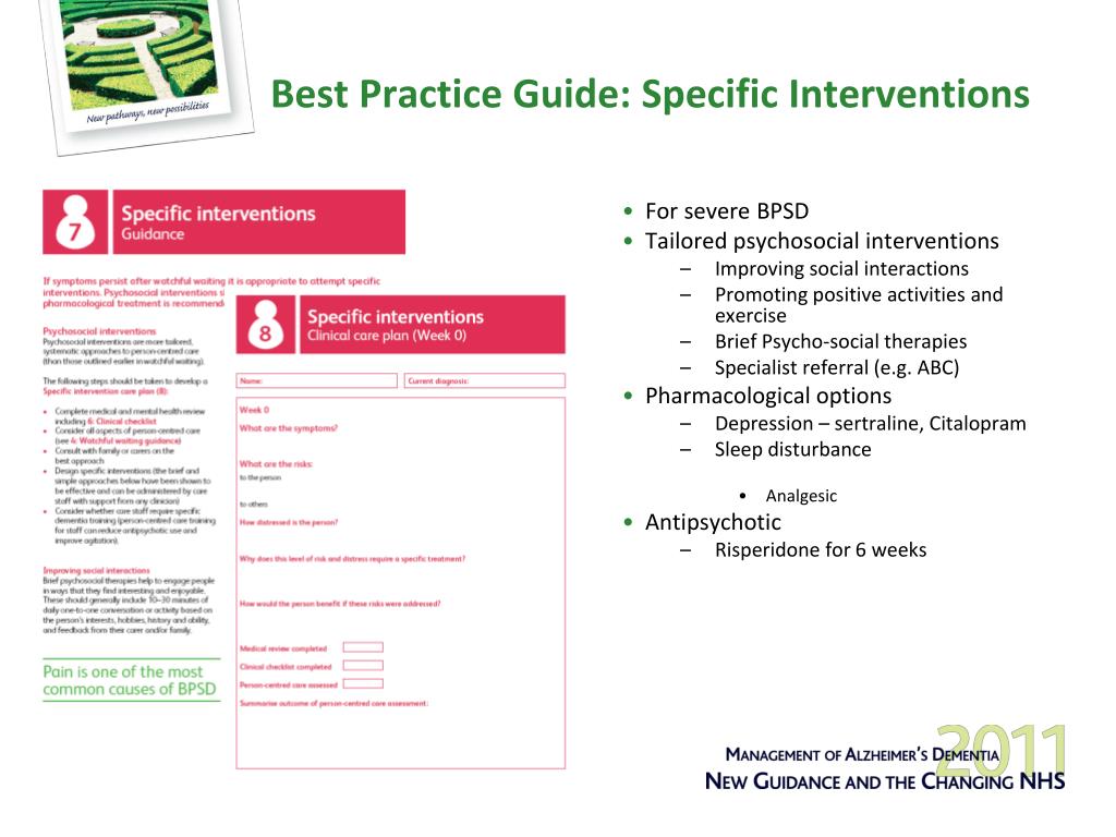 PPT - Best Practice Guide: Treatment and care for behavioural and ...