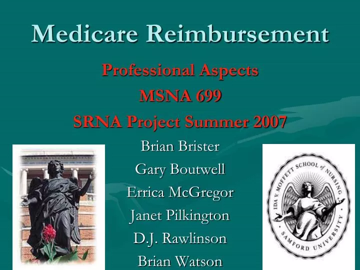 PPT Medicare Reimbursement PowerPoint Presentation, free download ID2920303