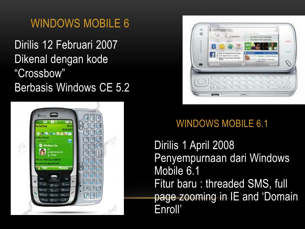 Windows mobile 6.1