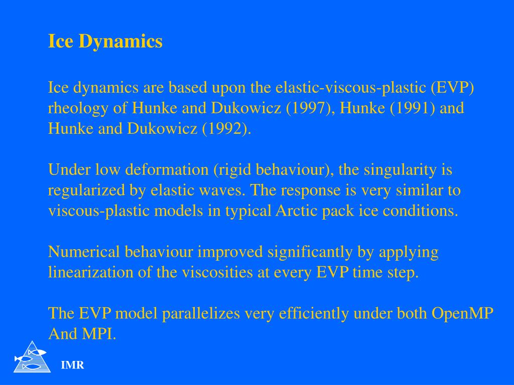Roms Ice Modelling PPT - A Coupled Ice-Ocean Model Based on ROMS/TOMS 2.0 W. Paul Budgell ...