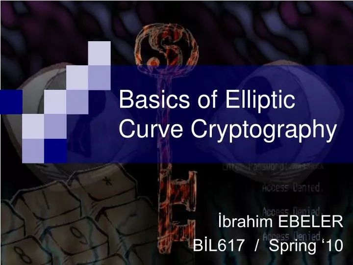 elliptic curve cryptography elliptic curve cryptography