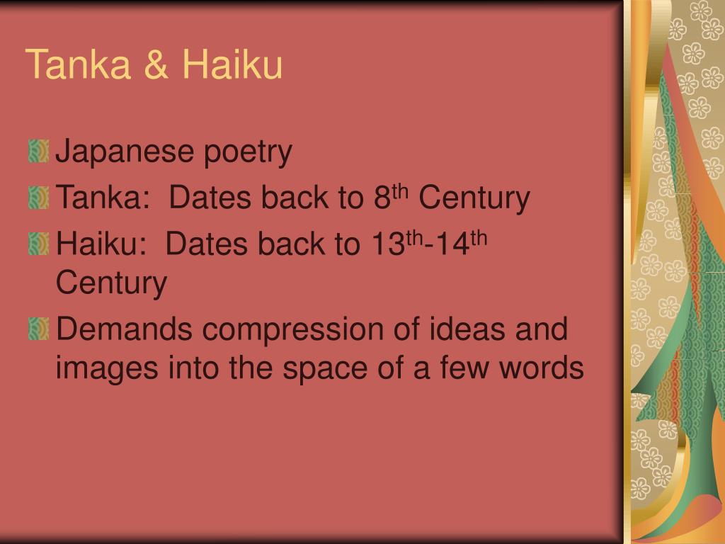 PPT - Haiku &amp; Tanka PowerPoint Presentation, free download - ID:2922241