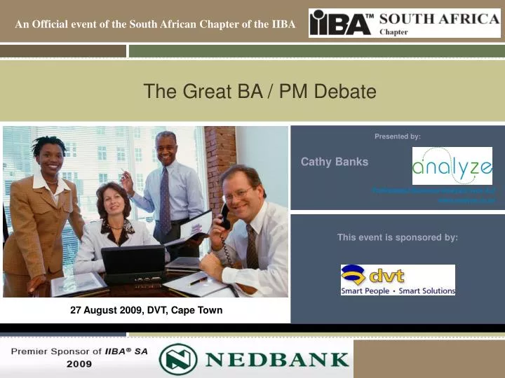 the great ba pm debate n.