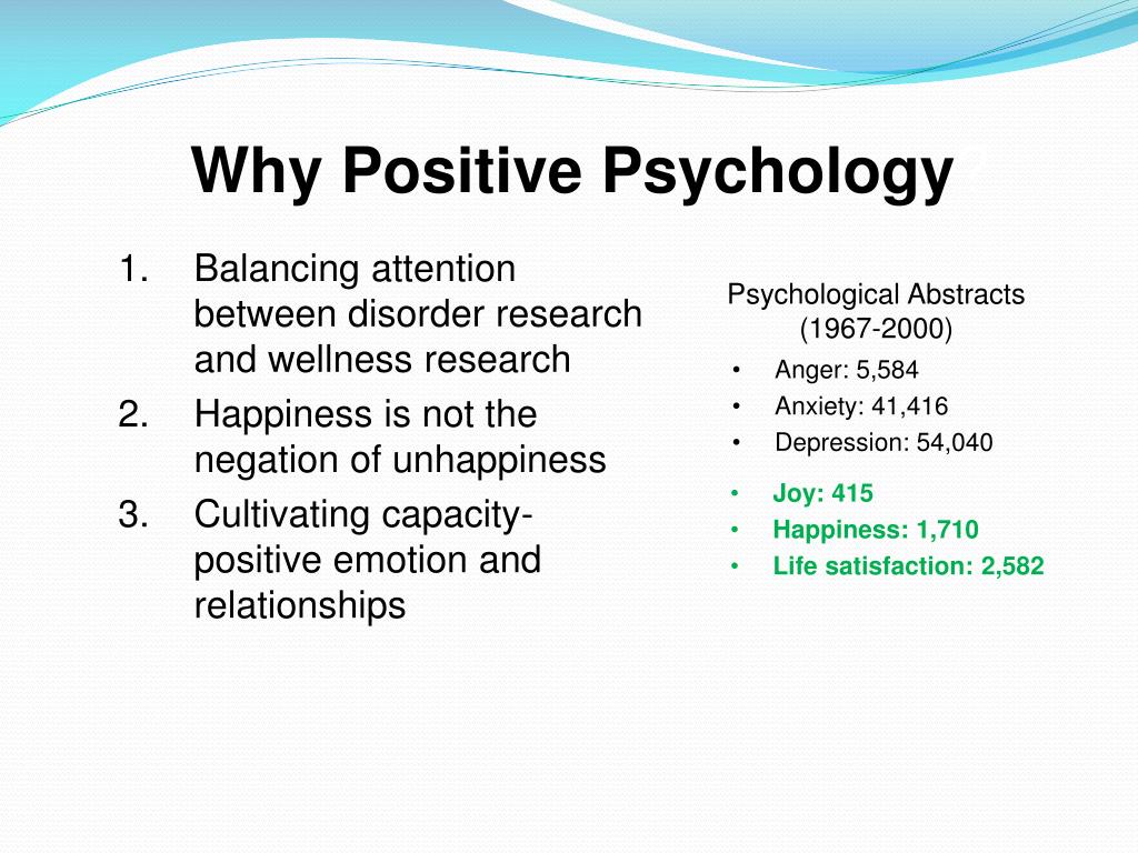 presentation on positive psychology