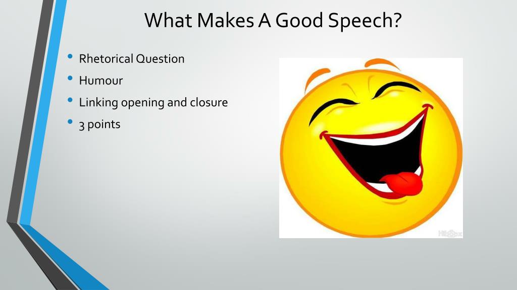 what makes a good speech ks2