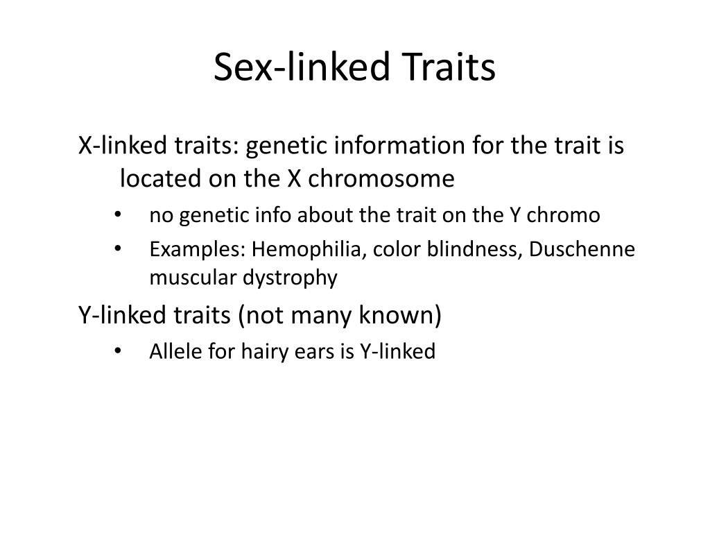 sex linked dominant traits sex linked dominant traits
