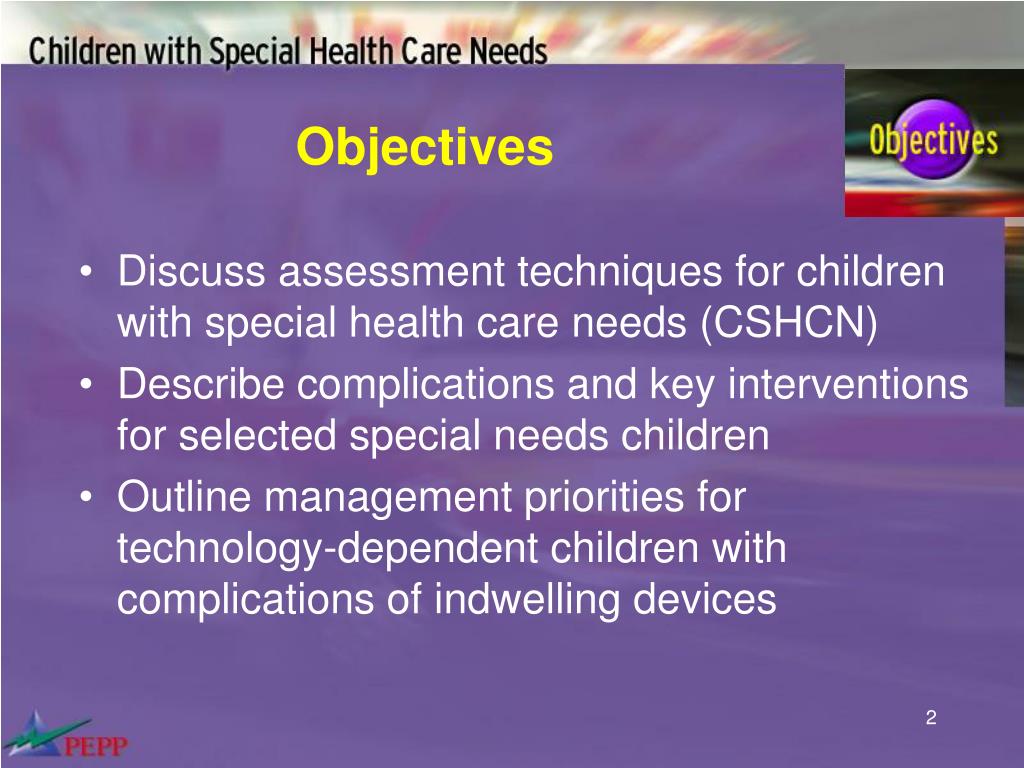 PPT - Children with Special Health Care Needs PowerPoint Presentation ...