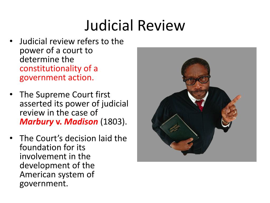 what case judicial review