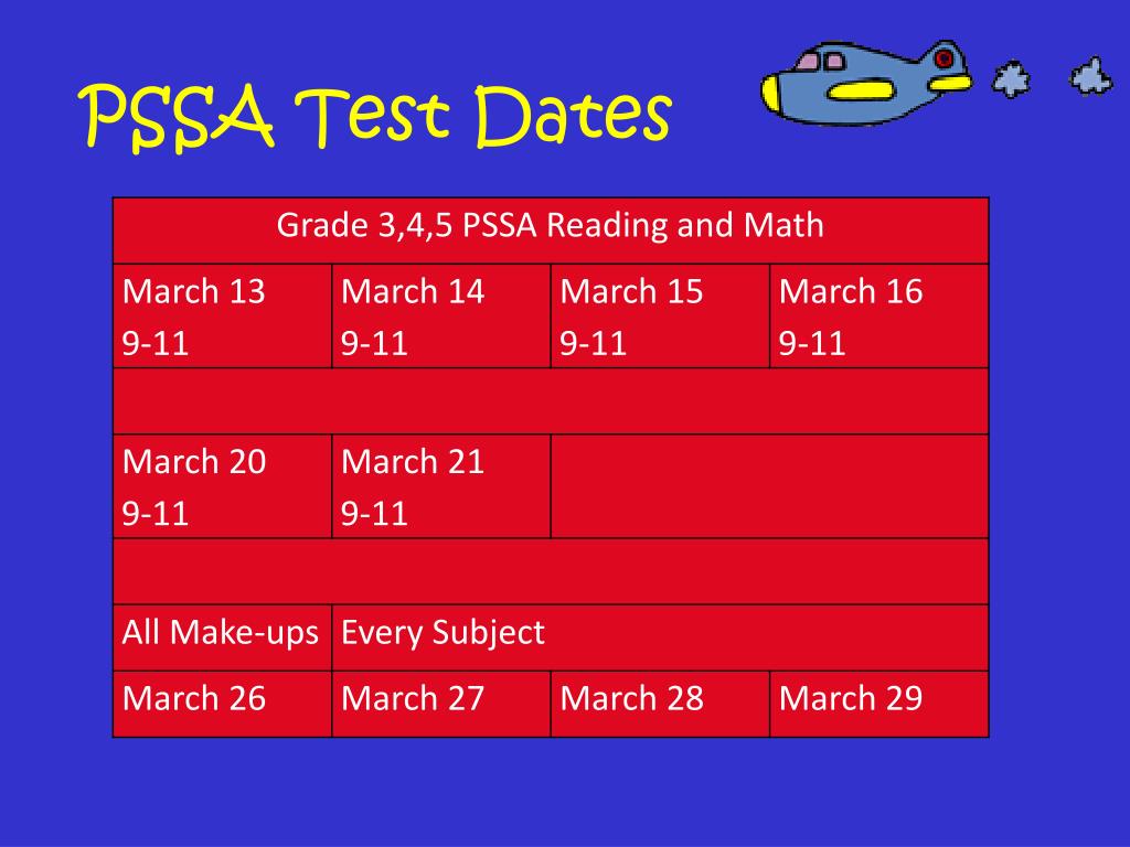 When Do Pssa Conversion Charts Come Out