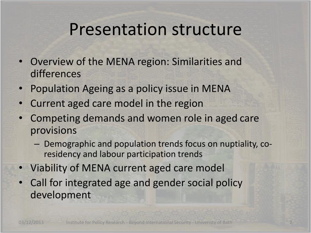 PPT - The Role of Women in A ged Care: Perspectives on Ageing and ...