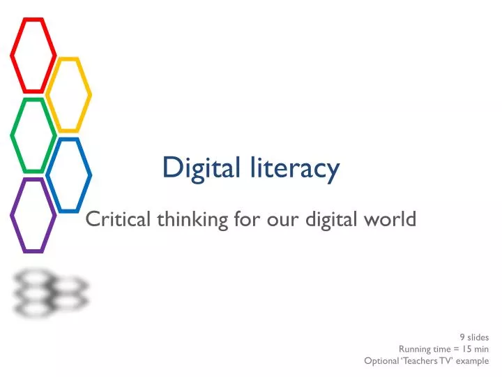 digital literacy powerpoint presentation