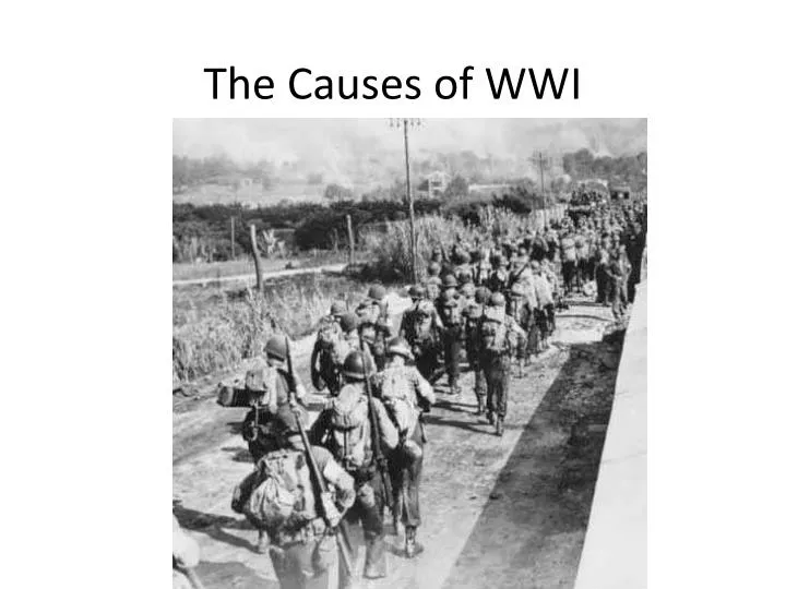 causes of ww1 year 9 causes of ww1 year 9