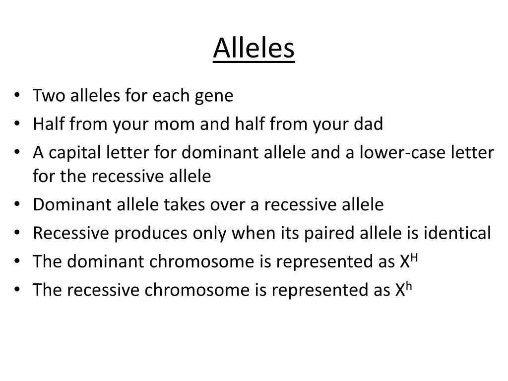 Ppt Alleles Powerpoint Presentation Free Download Id2927645