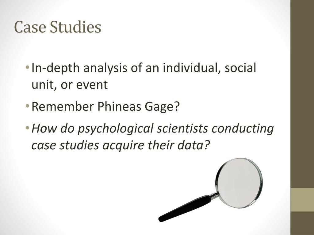 observational analysis case study