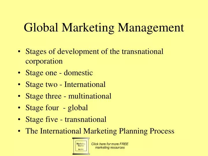 four stages of globalization four stages of globalization