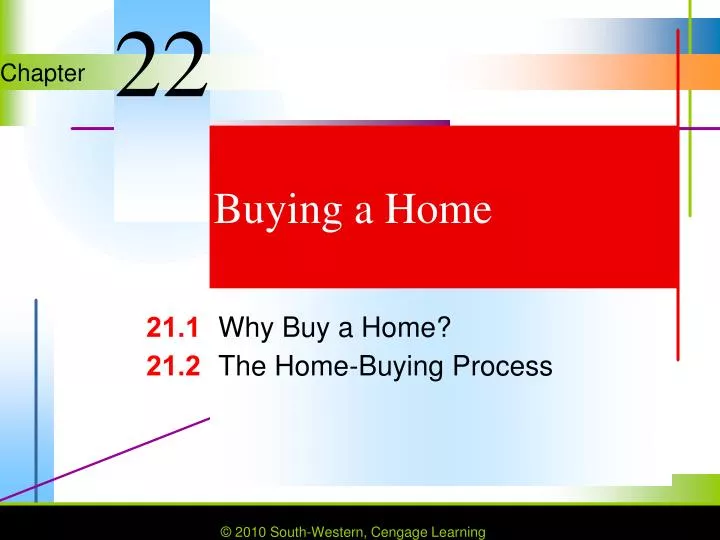 buying a home n.