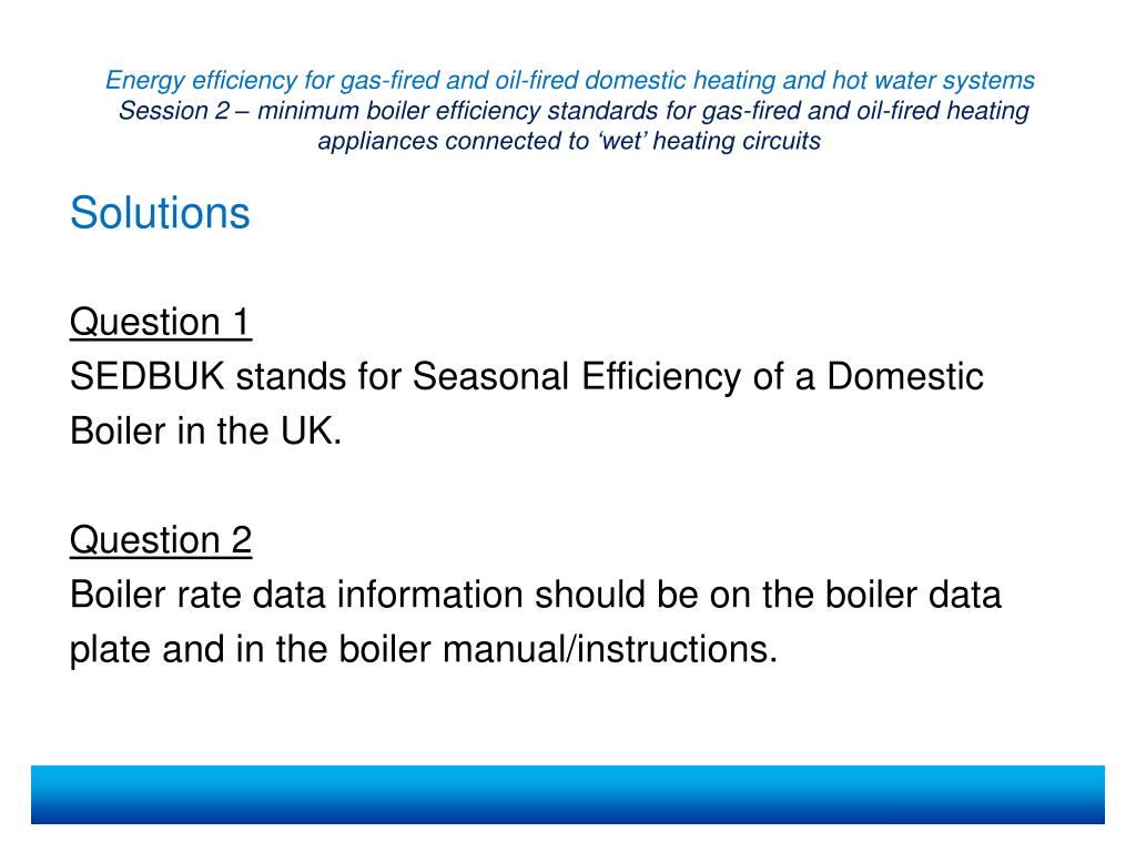 PPT - Energy efficiency for gas-fired and oil-fired domestic heating ...