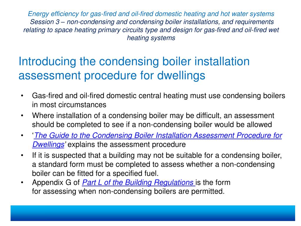 PPT - Energy efficiency for gas-fired and oil-fired domestic heating ...