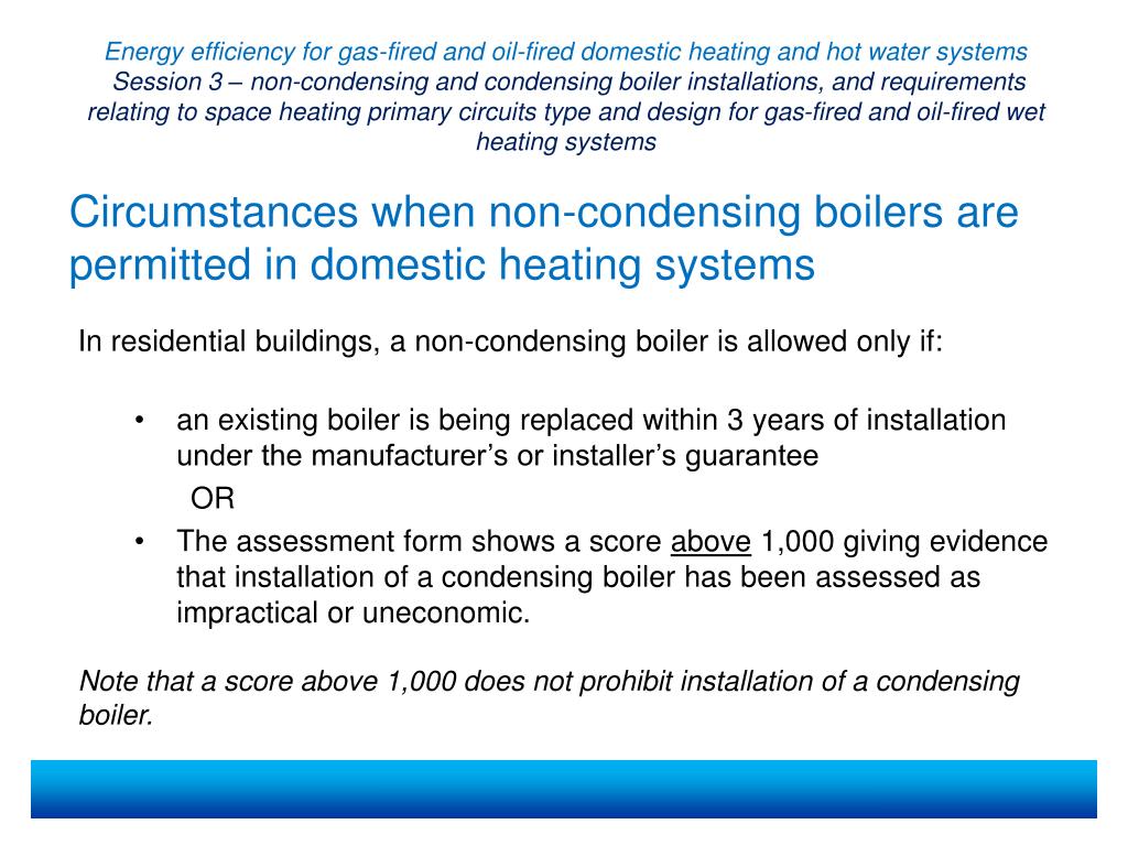 PPT - Energy efficiency for gas-fired and oil-fired domestic heating ...