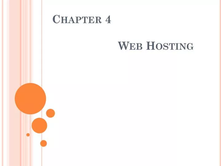 chapter 4 web hosting n.