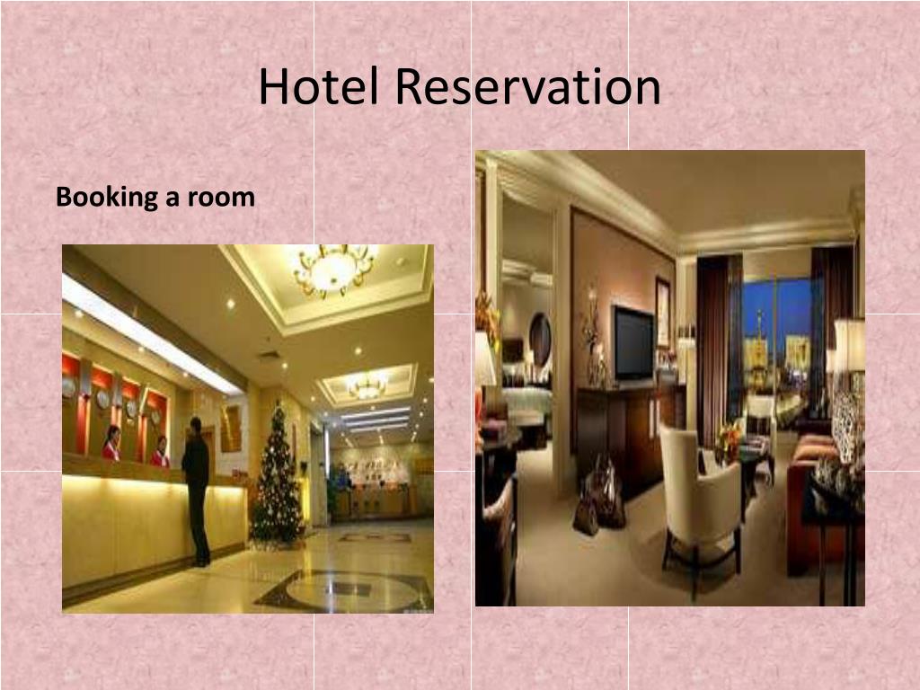 hotel reservation presentation
