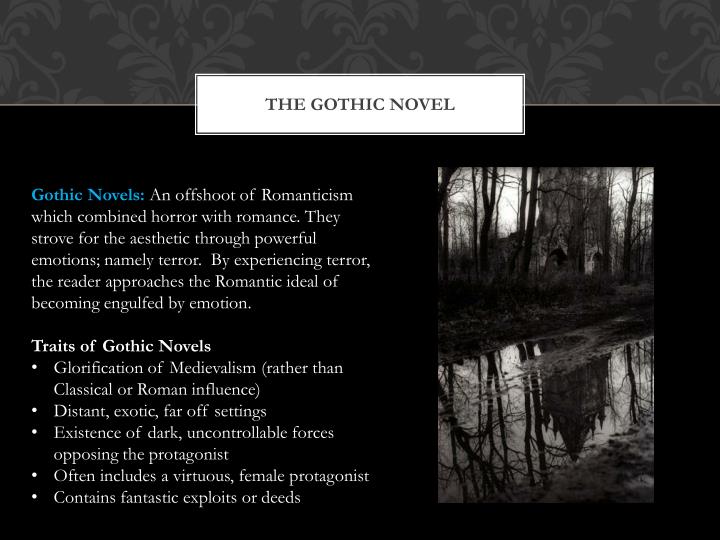 purpose of gothic literature